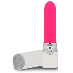 Vibrator CLEO - 10 Mode Vibrații, Alb și Roz, Mărime Unică