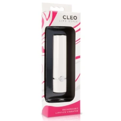 Vibrator CLEO - 10 Mode Vibrații, Alb și Roz, Mărime Unică