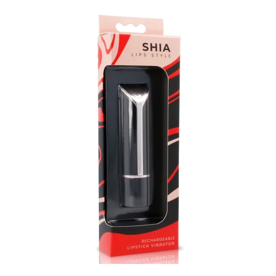 Vibrator LIPS STYLE - Negru și Roșu