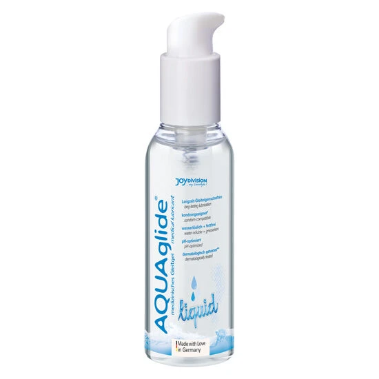 AQUAGLIDE - Lubrifiant lichid pe bază de apă, doză unică, 125 ml