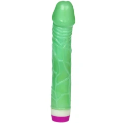 VIBRATOR - WAVES OF PLEASURE - 23 CM, Verde