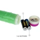 VIBRATOR - WAVES OF PLEASURE - 23 CM, Verde
