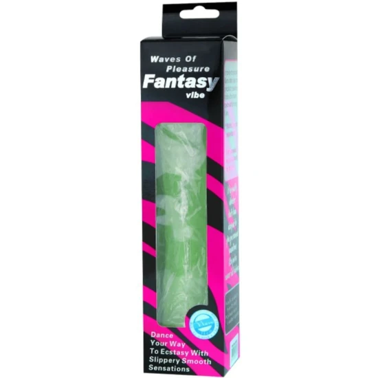 VIBRATOR - WAVES OF PLEASURE - 23 CM, Verde