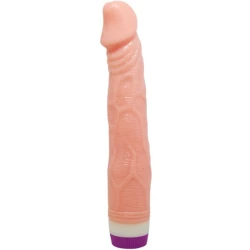 Vibrator Natural Realistic 22 cm - Culoare Carne, Diametru 4 cm, Multispeed.