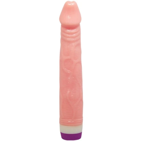 Vibrator Natural Realistic 22 cm - Culoare Carne, Diametru 4 cm, Multispeed.
