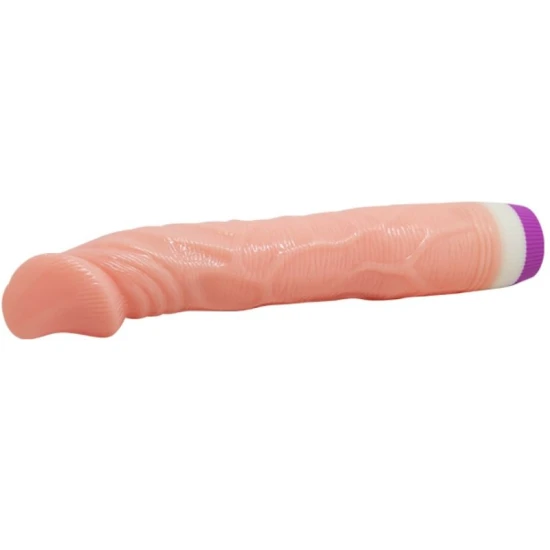 Vibrator Natural Realistic 22 cm - Culoare Carne, Diametru 4 cm, Multispeed.