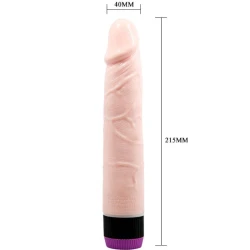 ADOUR CLUB - Vibrator realist, 21.5 cm, culoare natural