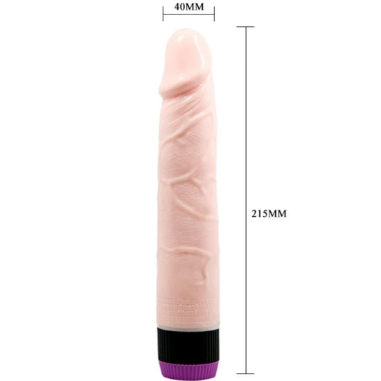 ADOUR CLUB - Vibrator realist, 21.5 cm, culoare natural