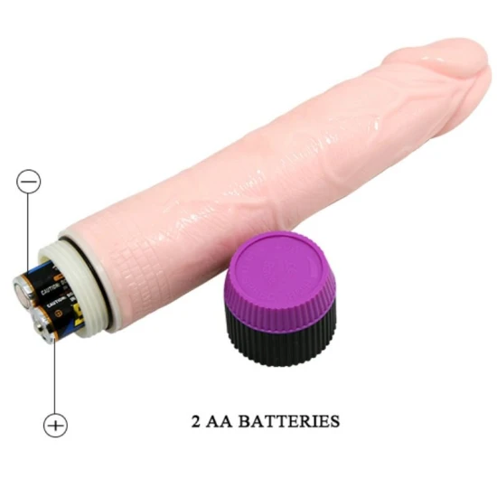 ADOUR CLUB - Vibrator realist, 21.5 cm, culoare natural
