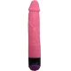VIBRATOR TIP DILDO REALIST, Roz, 23 cm