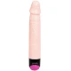 DILDO VIBRANT CU VIBRAȚII ȘI ROTIRE, 24 CM, Culoare Colorată
