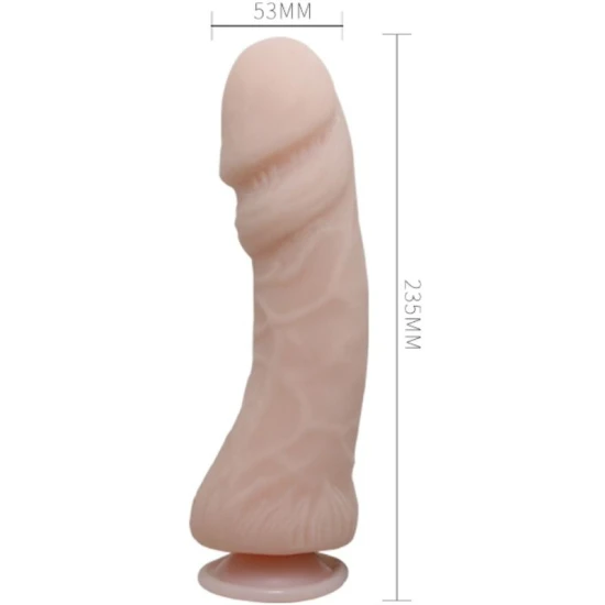Dildo Realistic - Ultra Realist, Culoare Carne, 23.5cm