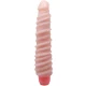 Vibrator FLEXI VIBE SENSUAL - Texturat, Bej, 19.5 cm.