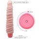 Vibrator FLEXI VIBE SENSUAL - Texturat, Bej, 19.5 cm.