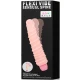 Vibrator FLEXI VIBE SENSUAL - Texturat, Bej, 19.5 cm.