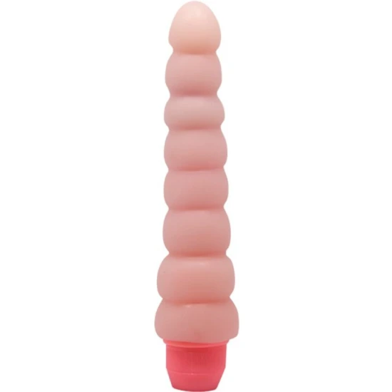 Vibrator anal flexibil cu vibrații multiple, 19 cm, piele