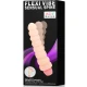 Vibrator anal flexibil cu vibrații multiple, 19 cm, piele