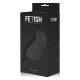 Mască Fetish Submissive, Vegan Leather, Negru