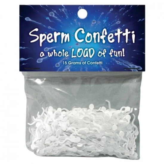 Confetti în formă de spermă