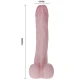 Dildo Realistic - Texturat și Venos, Alb, Mărime Unică