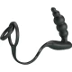 Inele pentru penis cu vibrator, Negru