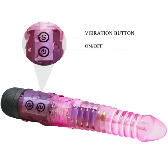 Vibrator GIVE YOU LOVER - 10 moduri de vibrație, Roz, 18cm.