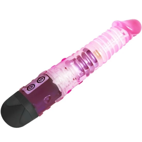 Vibrator GIVE YOU LOVER - 10 moduri de vibrație, Roz, 18cm.