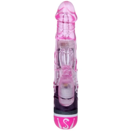 VIBRATOR CU IEPURAȘ MULTISPEED - Roz