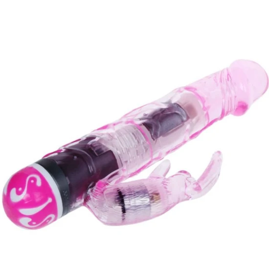 VIBRATOR CU IEPURAȘ MULTISPEED - Roz