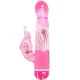 Vibrator Multispeed cu Stimulator - Roz, Mărime Standard.