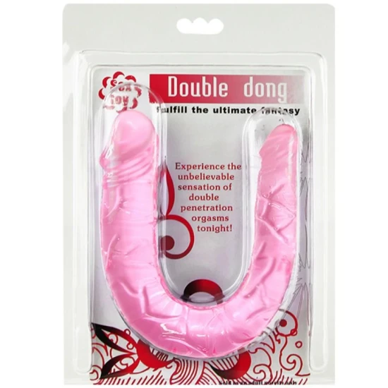 DILDO DUBLU - Double Dong, Roz