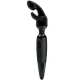 Vibrator Senzual cu capete interschimbabile, Negru