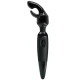 Vibrator Senzual cu capete interschimbabile, Negru