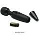 Vibrator Senzual cu capete interschimbabile, Negru