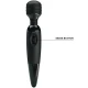 Vibrator Senzual cu capete interschimbabile, Negru