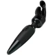 Vibrator Senzual cu capete interschimbabile, Negru