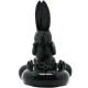 Inel vibrator - Sweet Ring cu iepuraș, Negru