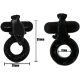 Inel vibrator cu stimulare clitoridiană Dolphin, Roz