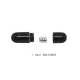 Inel vibrator Sweet Ring cu dublu stimulator, Negru