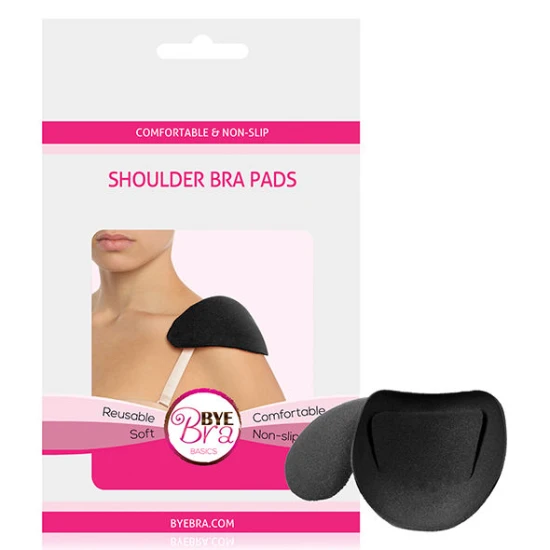 BYE-BRA - Protecții pentru umeri tip suport, Negru