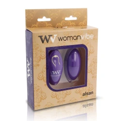 ALSVAN - Oua vibratoare cu telecomandă, Violet