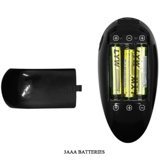 Vibrator Realistic - Funcție de rotație, Alb, Mărime unică