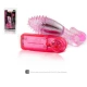 Stimulator vaginal și anal cu vibrație - Negru, Mărime Unică.