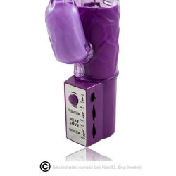Vibrator rabbit rotativ lila, superstimulator