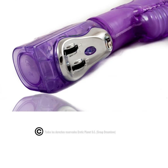 Vibrator Rabbit Up & Down Rotator Superstimulator, lila
