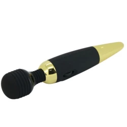 Masajer Power Wand din material flexibil, auriu