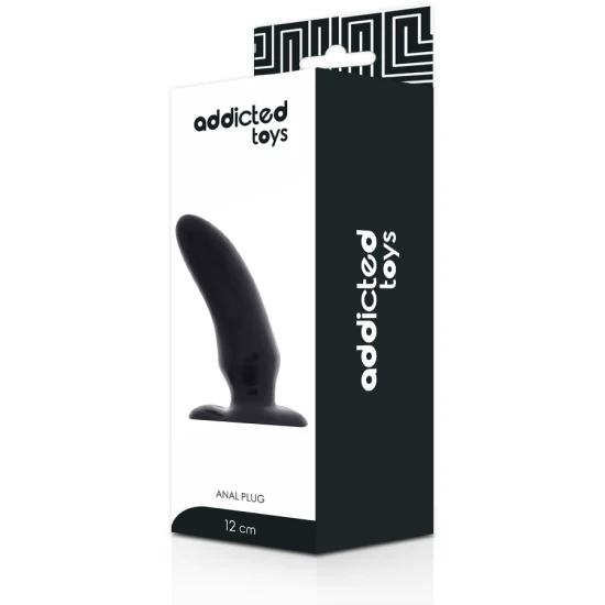 Plug anal Model, 12 cm, Negru