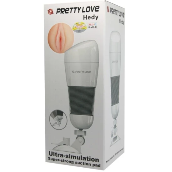 Masturbator Hedy - Vagin realist, finisaj perlă, dimensiune compactă.