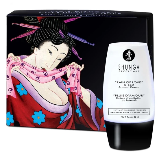 SHUNGA - Cremă stimulatoare pentru punctul G - Rain of Love