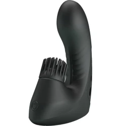 Magic drill vibrator tip degetar cu rotație, Roz